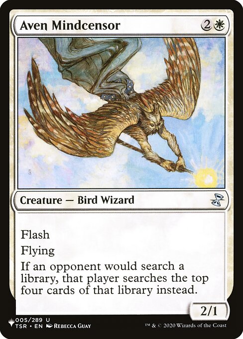 Aven Mindcensor (TSR-5) [The List]