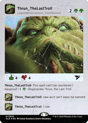 Thrun, the Last Troll (810) [Secret Lair Drop]