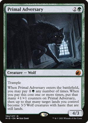 Primal Adversary (194) [Innistrad: Midnight Hunt]