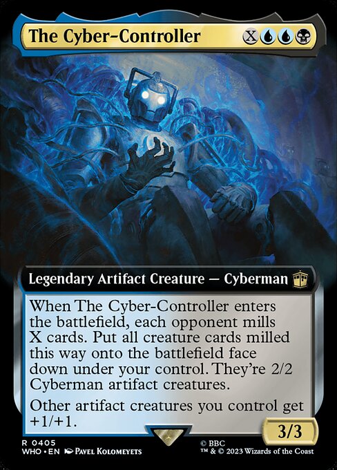 The Cyber-Controller (405) [Doctor Who] [Extended Art]