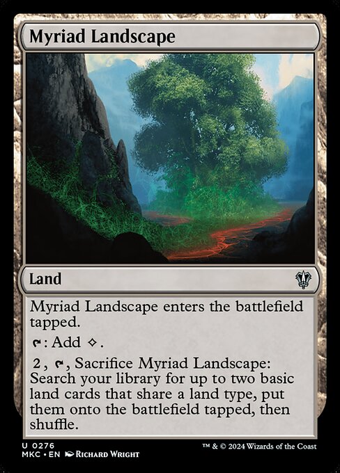Myriad Landscape (276) [Murders at Karlov Manor Commander]