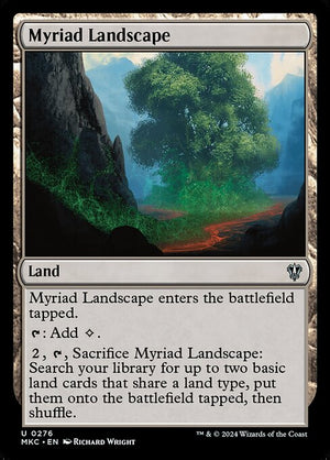Myriad Landscape (276) [Murders at Karlov Manor Commander]