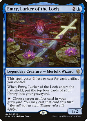 Emry, Lurker of the Loch (43) [Throne of Eldraine]