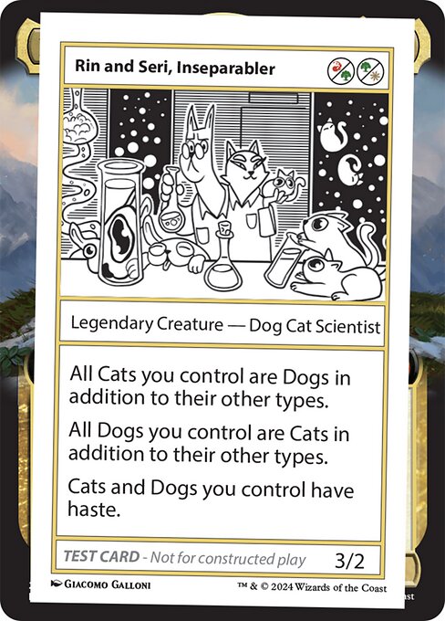 Rin and Seri, Inseparabler (999-RASI) [Mystery Booster 2]