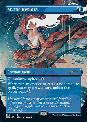 Mystic Remora (406) [Secret Lair Drop] [Borderless]