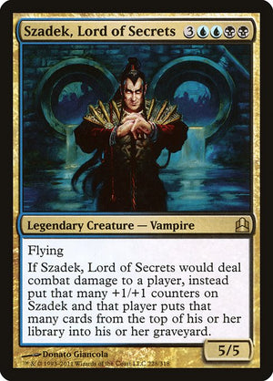 Szadek, Lord of Secrets (228) [Commander 2011]