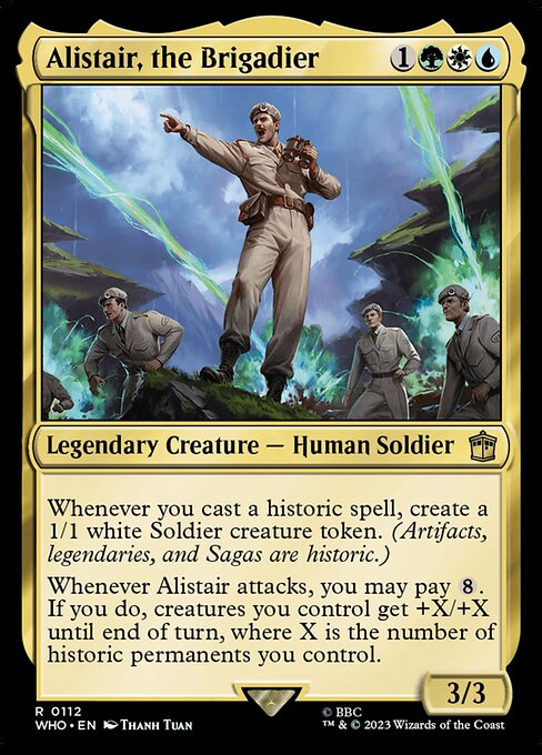 Alistair, the Brigadier (112) [Doctor Who]