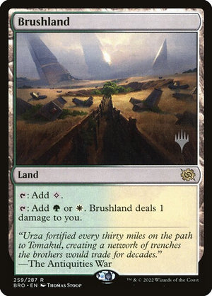 Brushland (259p) [The Brothers' War Promos]