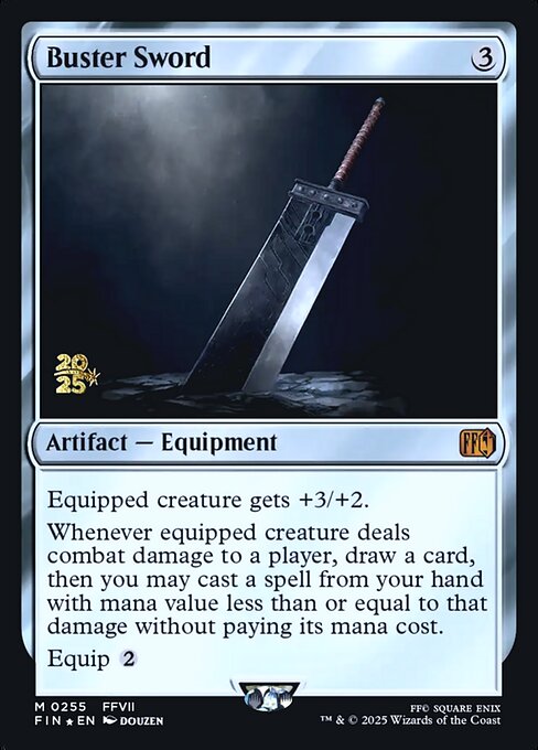 Buster Sword (255s) [Final Fantasy Promos]
