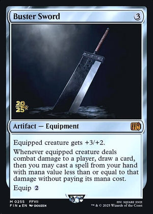 Buster Sword (255s) [Final Fantasy Promos]