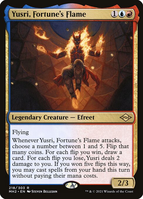 Yusri, Fortune's Flame (218) [Modern Horizons 2]