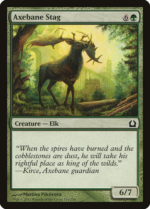 Axebane Stag (116) [Return to Ravnica]