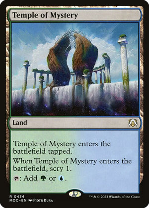 Temple of Mystery (434) [March of the Machine Commander]