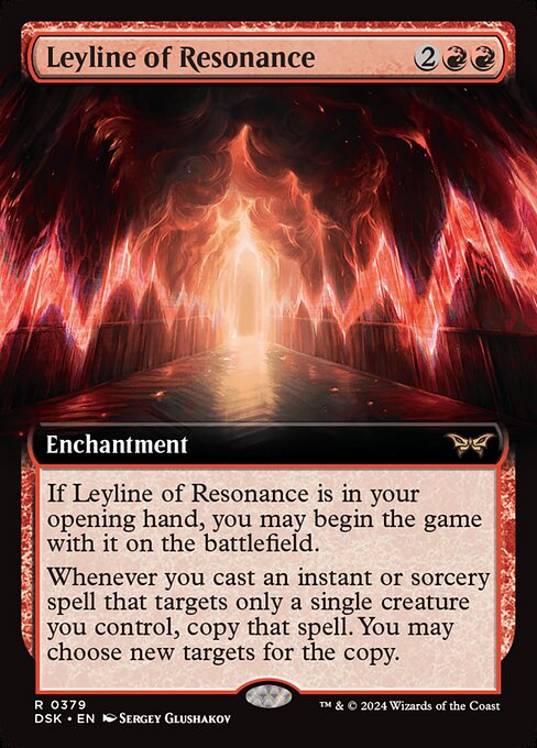 Leyline of Resonance (379) [Duskmourn: House of Horror]
