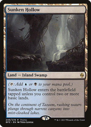 Sunken Hollow (249) [BFZ Standard Series]