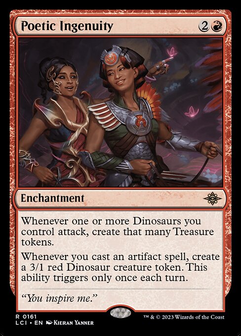 Poetic Ingenuity (161) [The Lost Caverns of Ixalan]