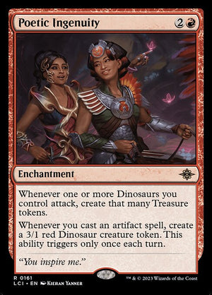 Poetic Ingenuity (161) [The Lost Caverns of Ixalan]