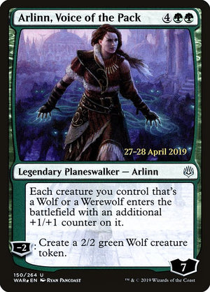 Arlinn, Voice of the Pack (150s) [War of the Spark Promos]