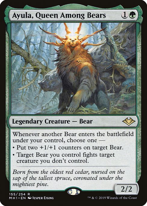 Ayula, Queen Among Bears (155) [Modern Horizons]
