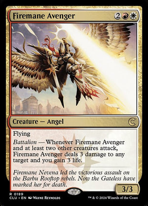 Firemane Avenger (189) [Ravnica: Clue Edition]
