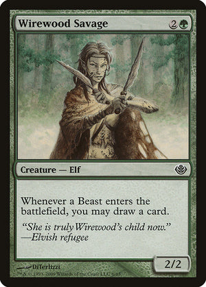 Wirewood Savage (6) [Duel Decks: Garruk vs. Liliana]