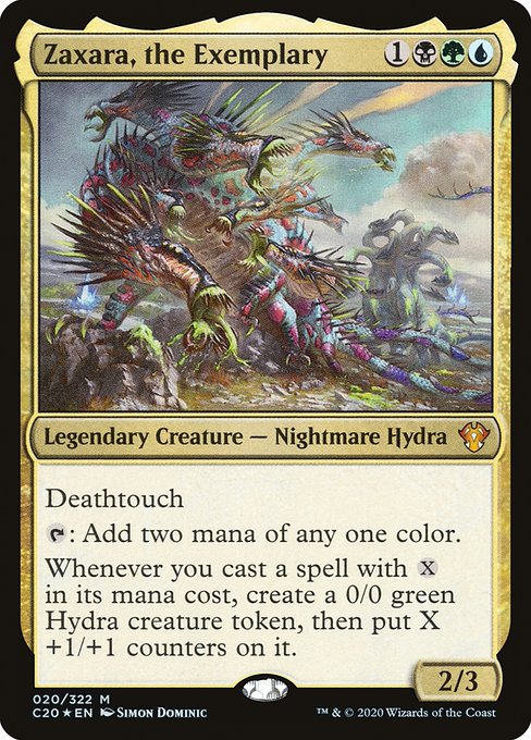 Zaxara, the Exemplary (20) [Commander 2020]