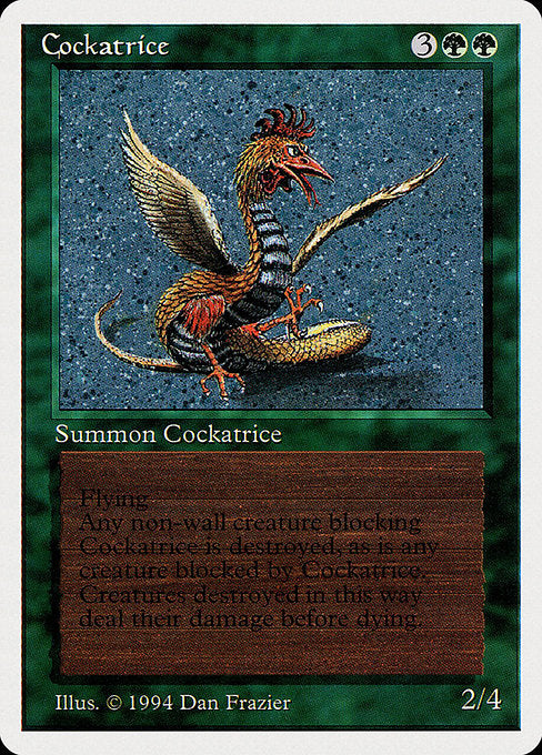 Cockatrice (189) [Summer Magic / Edgar]