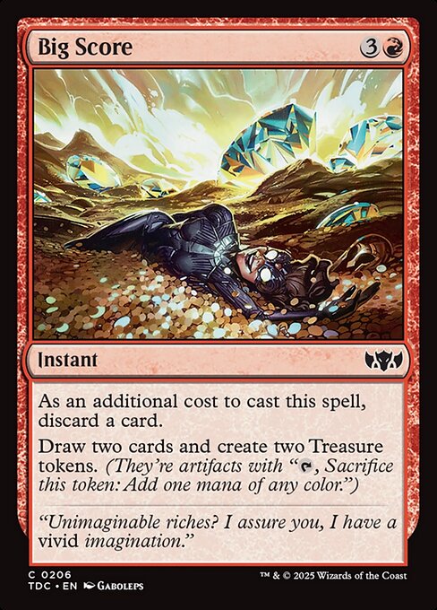 Big Score (206) [Tarkir: Dragonstorm Commander]