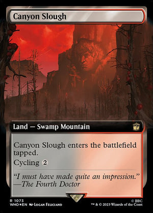 Canyon Slough (1073) [Doctor Who] [Extended Art]