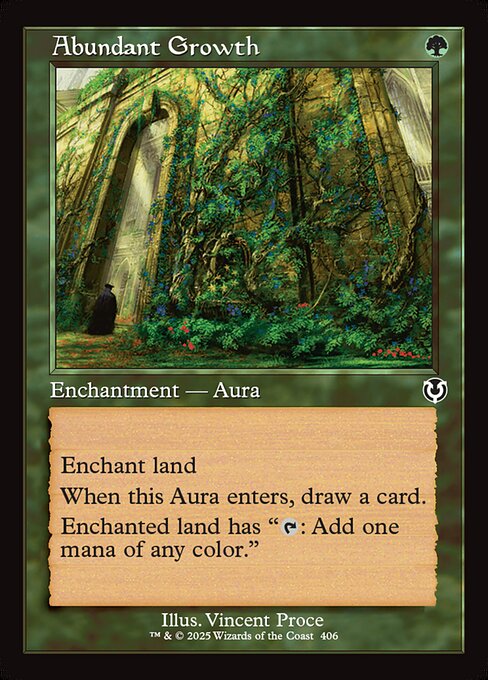 Abundant Growth (406) [Innistrad Remastered]