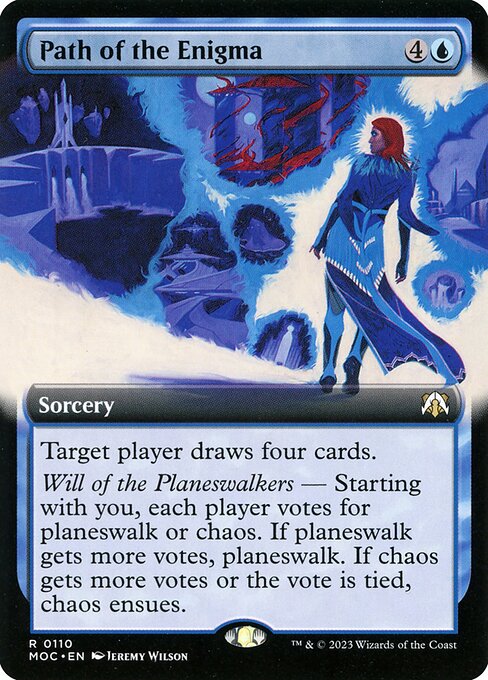 Path of the Enigma (110) [March of the Machine Commander] [Extended Art]