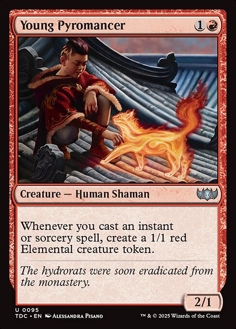 Young Pyromancer (95) [Tarkir: Dragonstorm Commander]