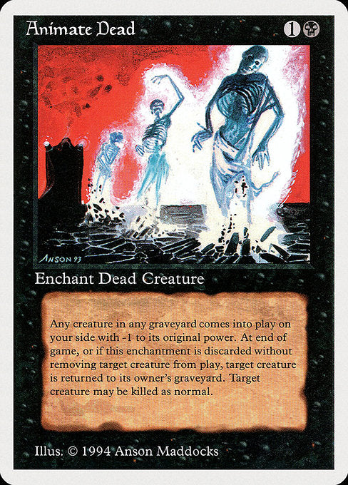 Animate Dead (93) [Summer Magic / Edgar]