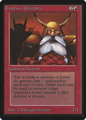 Dwarven Warriors (144) [Limited Edition Beta]