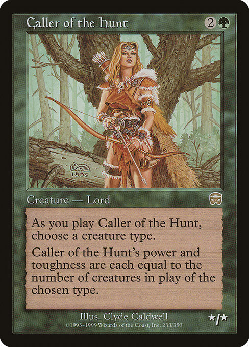 Caller of the Hunt (233) [Mercadian Masques]