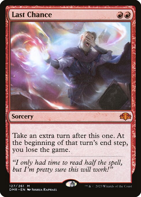 Last Chance (127) [Dominaria Remastered]