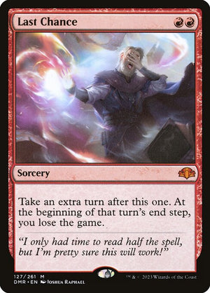 Last Chance (127) [Dominaria Remastered]