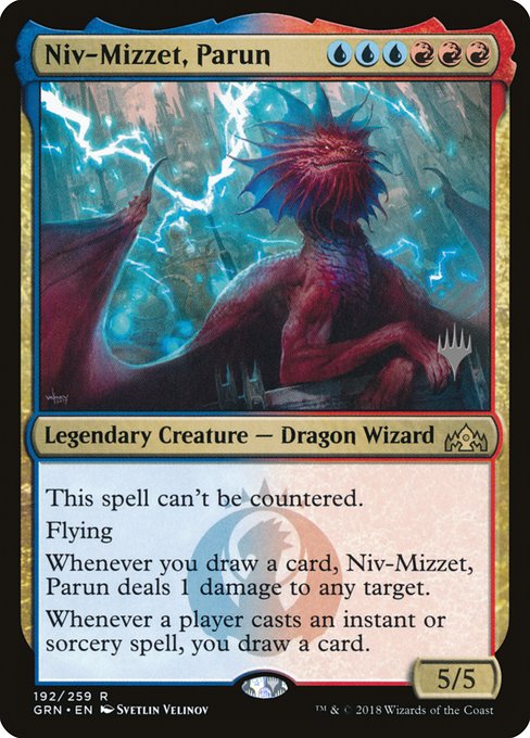 Niv-Mizzet, Parun (192p) [Guilds of Ravnica Promos]