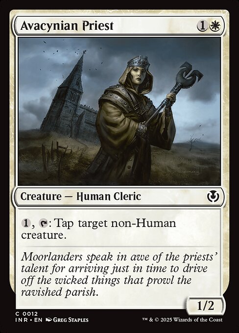 Avacynian Priest (12) [Innistrad Remastered]