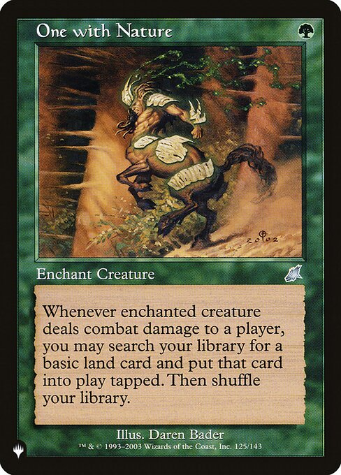 One with Nature (SCG-125) [The List]