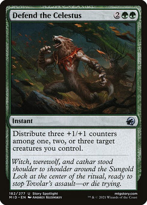 Defend the Celestus (182) [Innistrad: Midnight Hunt]