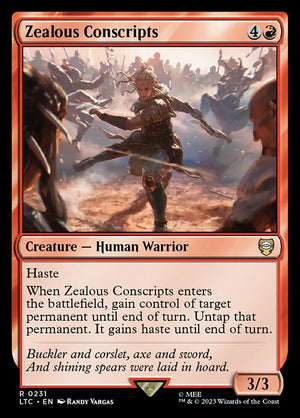 Zealous Conscripts (231) [Tales of Middle-earth Commander]