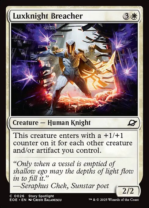 Luxknight Breacher (26) [Edge of Eternities]