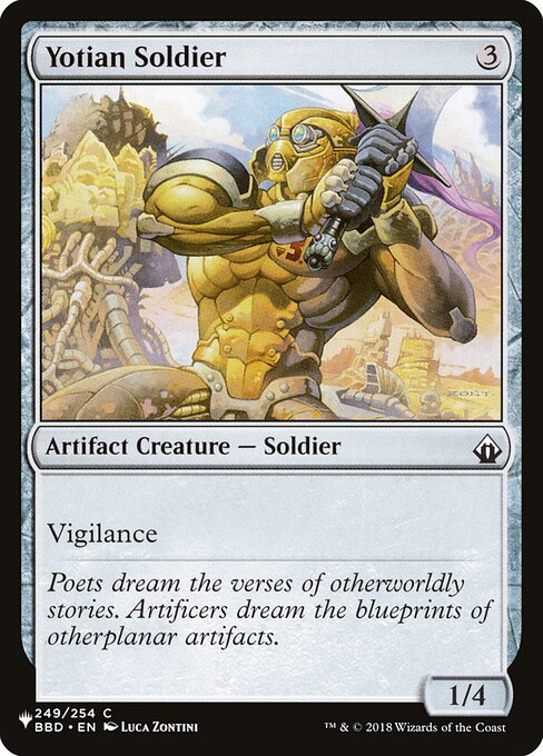 Yotian Soldier (BBD-249) [The List]