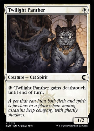 Twilight Panther (78) [Ravnica: Clue Edition]