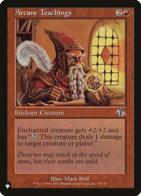 Arcane Teachings (JUD-78) [The List]
