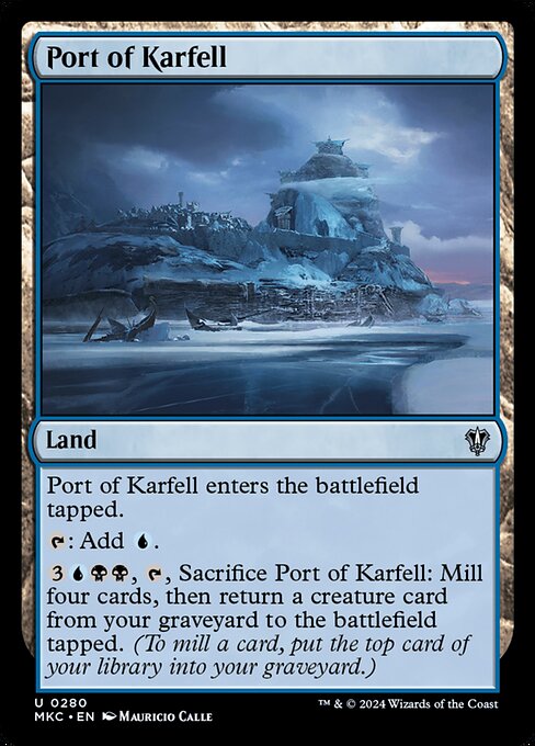 Port of Karfell (280) [Murders at Karlov Manor Commander]