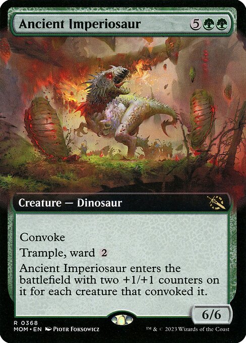 Ancient Imperiosaur (368) [March of the Machine] [Extended Art]