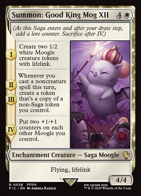Summon: Good King Mog XII (26) [Final Fantasy Commander]