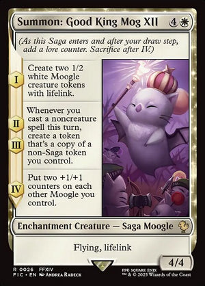 Summon: Good King Mog XII (26) [Final Fantasy Commander]